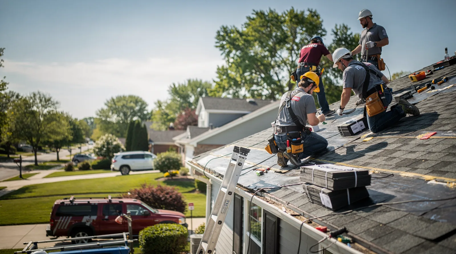 Roof Repair in Mascoutah, IL around you